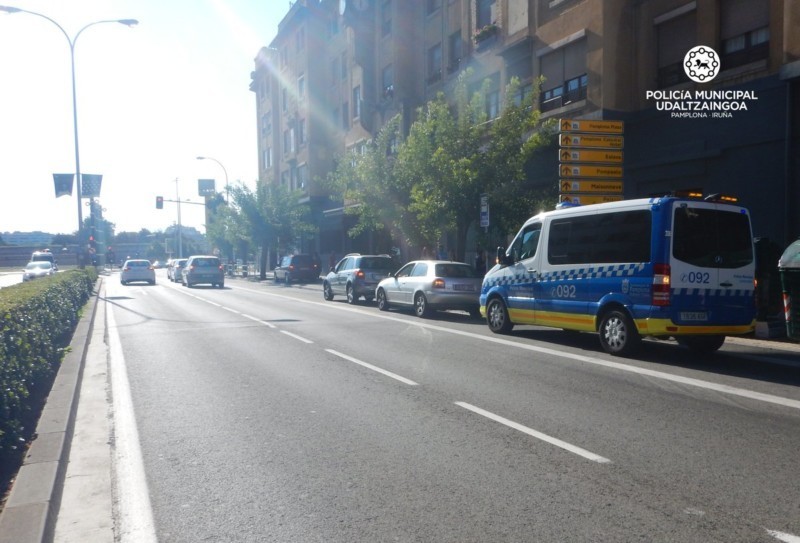 Herida grave una ciclista, de 63 años, atropellada por un coche en Conde Oliveto 