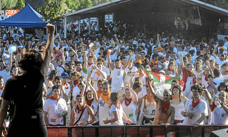 Programa de sanfermines del Jai Gune 2015