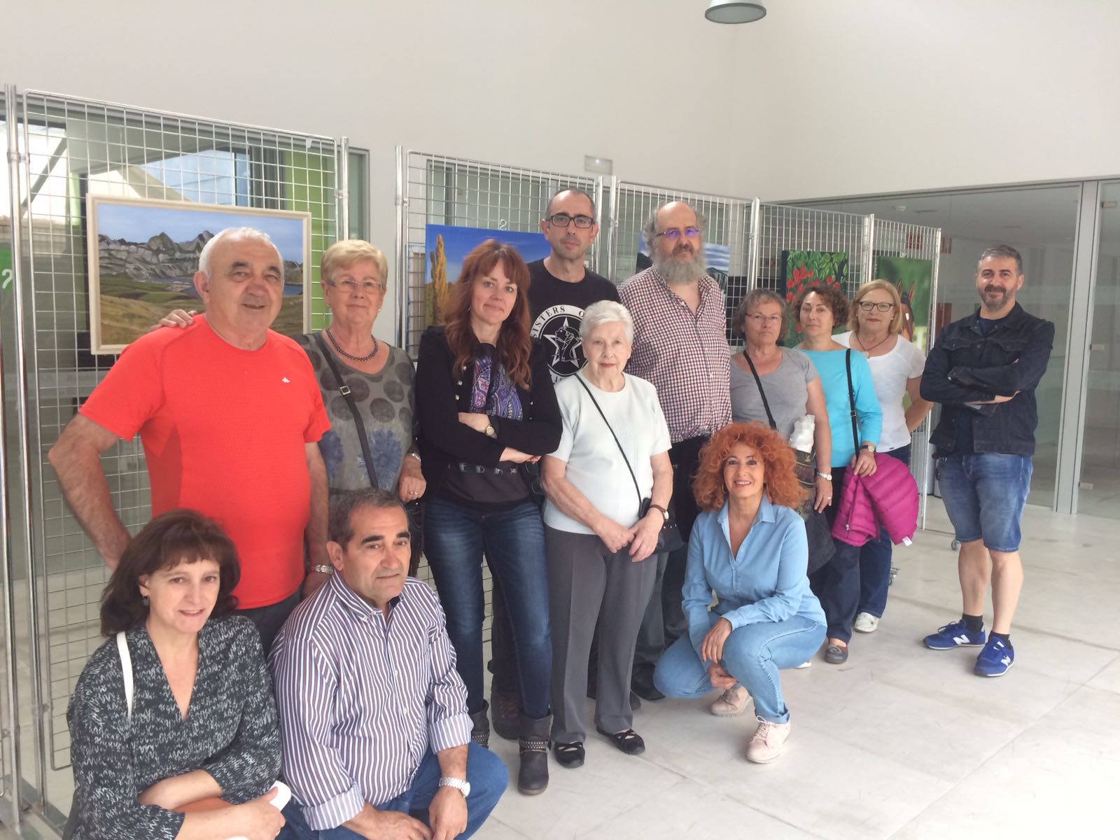 El alumnado del Arte Etxea de Berriozar muestra sus trabajos en una exposición en el Kulturgune