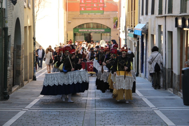 Distintas kalejiras de carnaval afectarán este sábado al tráfico en varios barrios de Pamplona