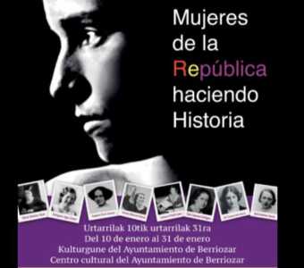El Kulturgune de Berriozar acoge la exposición Mujeres en la República