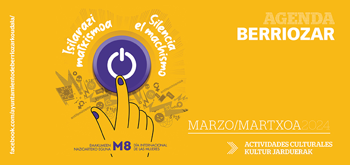 Con motivo del 8 de marzo, Día Internacional de las Mujeres, el Ayuntamiento de Berriozar se ha sumado a la campaña realizada por diferentes ayuntamientos de Navarra