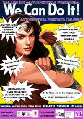 La Comisión de Igualdad del Ayuntamiento de Estella-Lizarra organiza un taller de Autodefensa feminista