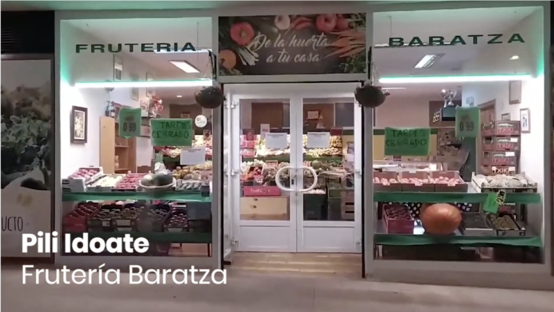 Pili Idoate, de Frutería Baratza: 