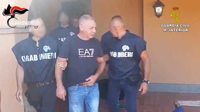 Detenido en Italia el jefe del peligroso «Clan Polverino» de la camorra