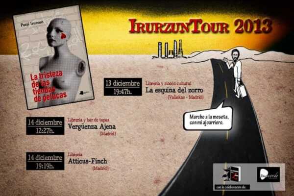 Patxi Irurzun lleva su ajoarriero, y su libro, a la meseta castellana