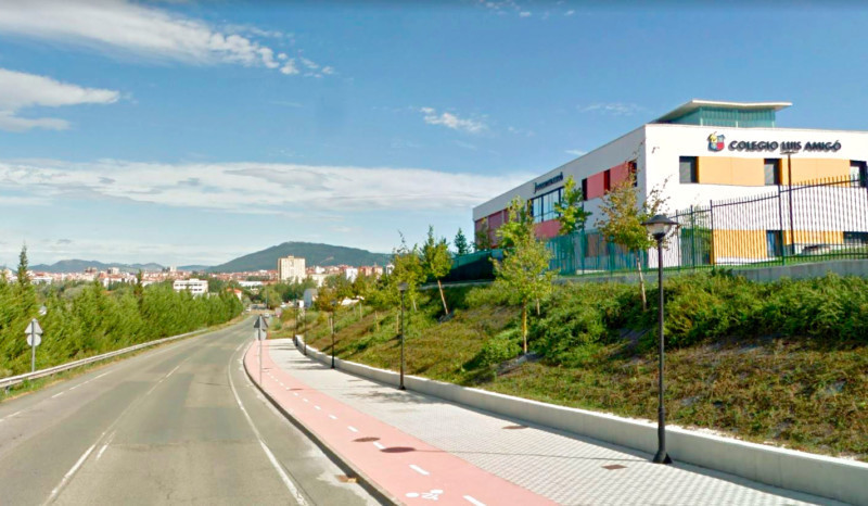 Pamplona insta al Gobierno de Navarra al desarrollo de la conexión peatonal y ciclista entre el colegio Luis Amigó y la rotonda de El Sario
