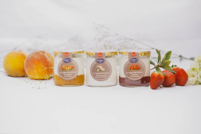 Goshua lanza su nuevo Yogur del Pirineo: más yogur, más sano, más premium