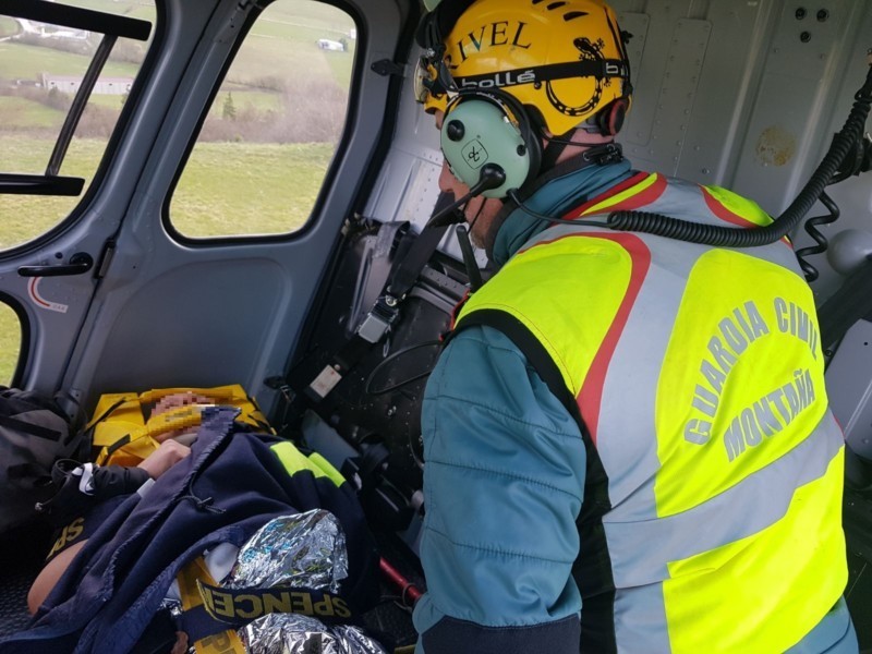 Rescatados tres montañeros de Pamplona en los Ibones de Pondiellos, en Huesca