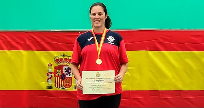 La cabo Susana Fontán Verde, campeona de España en Carabina Tendido
