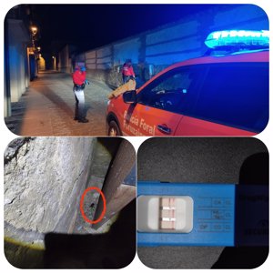 Detienen en Puente la Reina al conductor de un vehículo fugado, positivo en drogas y sin permiso