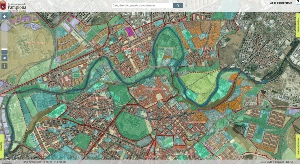 Pamplona pone en marcha un SIG corporativo con información económica, social, catastral, urbanística, medioambiental y turística de la ciudad