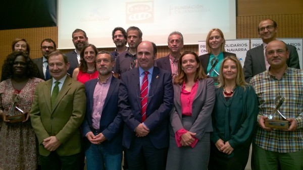 Gure Sustraiak, Itxaropen Gune, Fundación Rinaldi y las empresas Transforma y Construcciones Ecay, Premios Solidarios Onda Cero