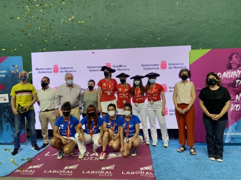 Saralegi-Galarza e Irazustabarrena-Arrieta, campeonas en una jornada para la historia
