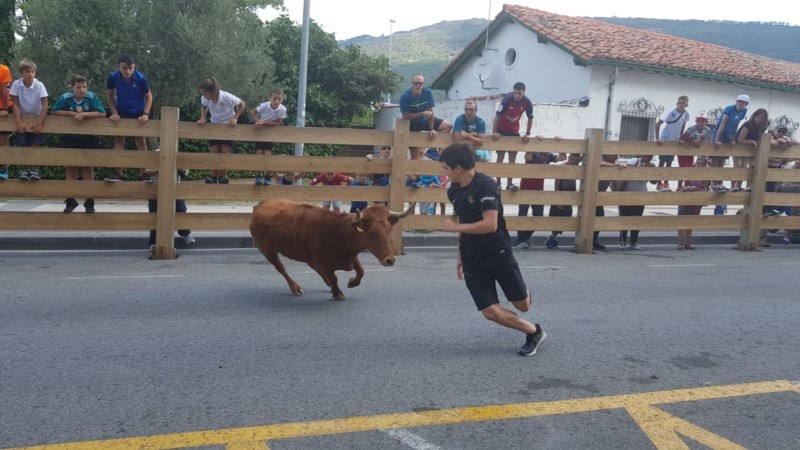 La semana que viene comenzará a montarse el vallado para las vaquillas en la calle San Agustín de Berriozar