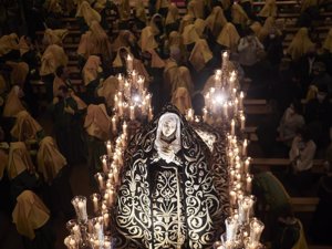 Este viernes tendrá lugar el traslado de La Dolorosa desde la iglesia de San Lorenzo a la Catedral