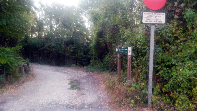 El Gobierno Foral invertirá 40.000 euros en la mejora del camino Berroa en Huarte para su inclusión en el parque fluvial de Pamplona