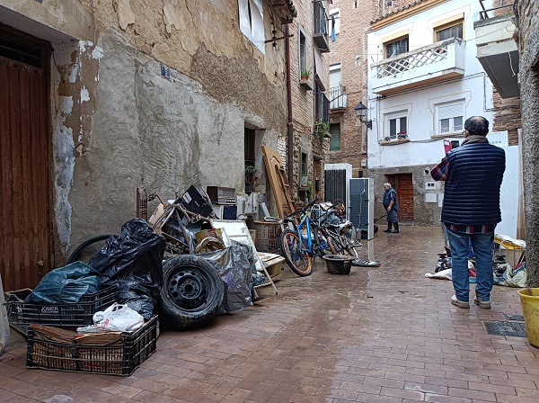 Tudela cifra en más de dos millones los daños y las pérdidas económicas causadas por la riada