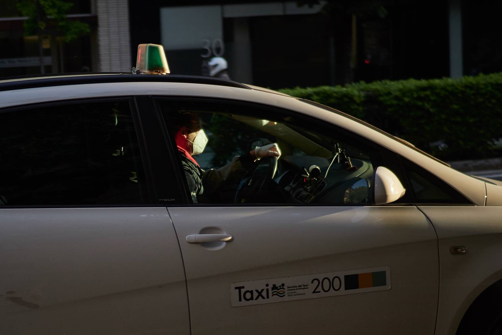 Cabreo de los taxistas en Pamplona: consideran 