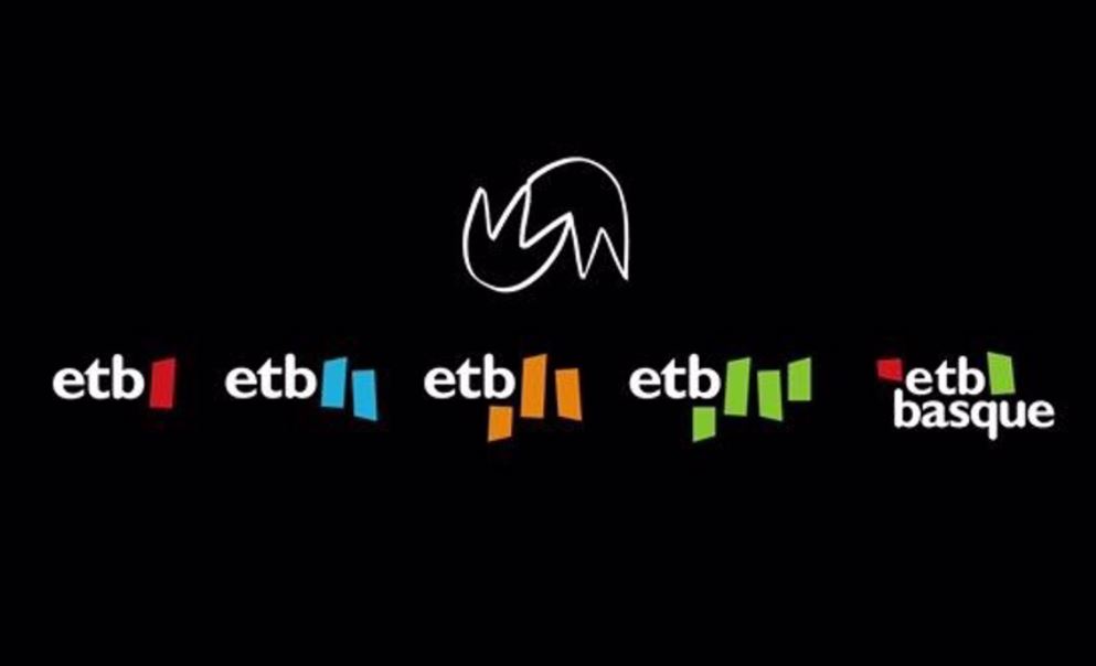 Así es el nuevo logotipo de ETB, diseñado por el ilustrador navarro Mikel Urmeneta