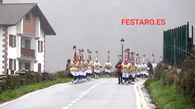 Comienza el \'Carnaval rural\' en Navarra con los Joaldunak de Ituren y Zubieta