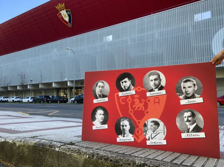 La memoria de los osasunistas represaliados por el franquismo, en el Senado