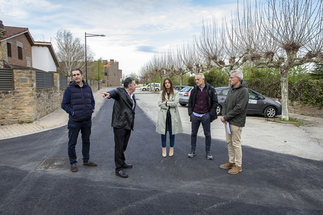Concluyen las obras de renovación de redes en Elcano