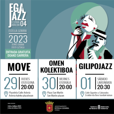 EgaJazz celebra su cuarta edición del 29 de junio al 1 de julio con tres actuaciones en emplazamientos novedosos y entrada gratuita