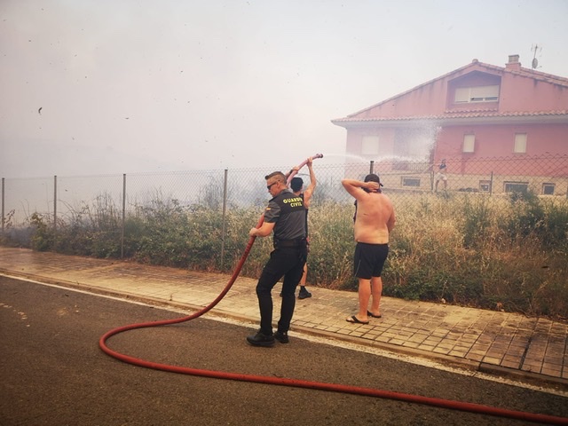 Navarra activa el Nivel 2 de Emergencias, ha solicitado la intervención de la UME y medios aéreos del Estado