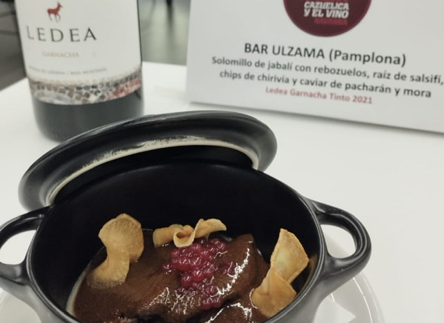El Ulzama, ganador de la Semana de la Cazuelica y el Vino DO Navarra