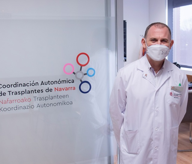 El coordinador de trasplantes de Navarra, José Roldan, premio nacional de la Fundación Renal ALCER por su “incansable trabajo”