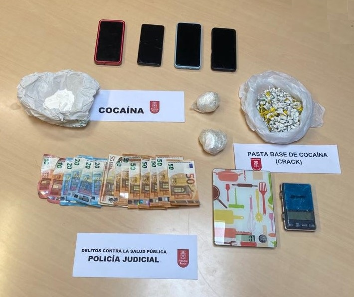 Operación Ajoarriero: tres detenidos por tráfico de drogas en la Comarca de Pamplona