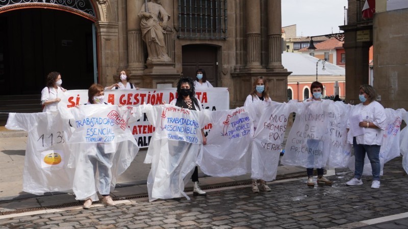 Piden al Ayuntamiento de Pamplona que cumpla una sentencia sobre la gestión del SAD