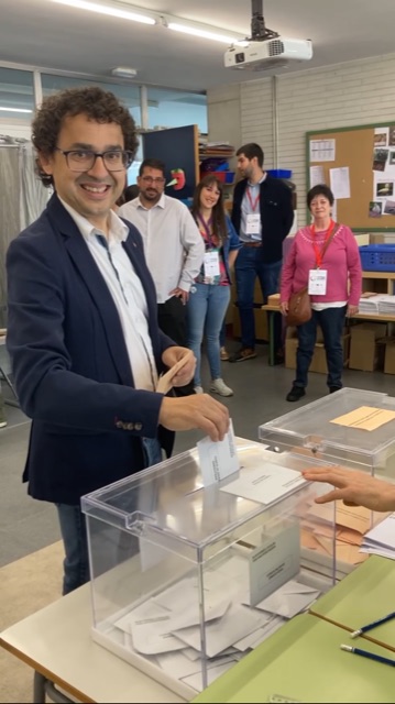 Txema Mauleón: “Lo mejor que podemos hacer para cuidar de una ciudad es cuidar de la democracia, y por eso os animo a todas y a todos a votar”