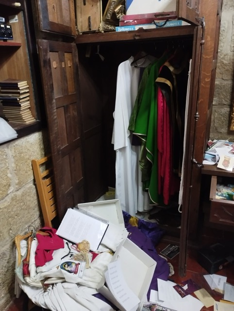 Dos detenidos por los robos en las iglesias de Santacara, Mélida y Murillo el Fruto el pasado marzo