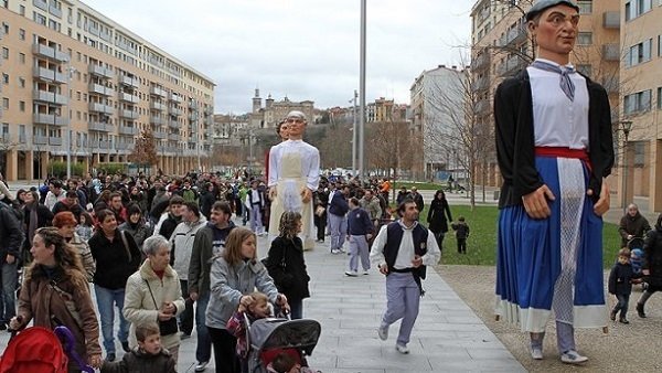 El barrio de la Rotxapea toma el testigo de las fiestas populares este fin de semana, del 12 al 14 de junio