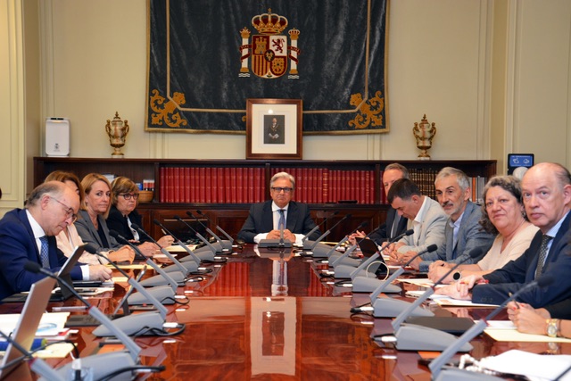 Navarra pone en valor el sistema procesal Avantius en una cumbre de cuatro comunidades ante el CGPJ