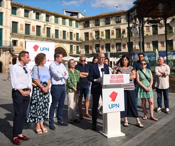 Alberto Catalán: “Solo UPN puede  vencer al sanchismo y a EH Bildu en  Navarra”