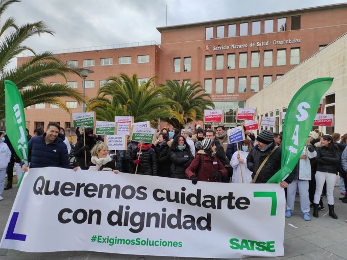 SATSE Navarra denuncia que la OPE 2025 “vuelve a ignorar las necesidades reales” de enfermería y fisioterapia