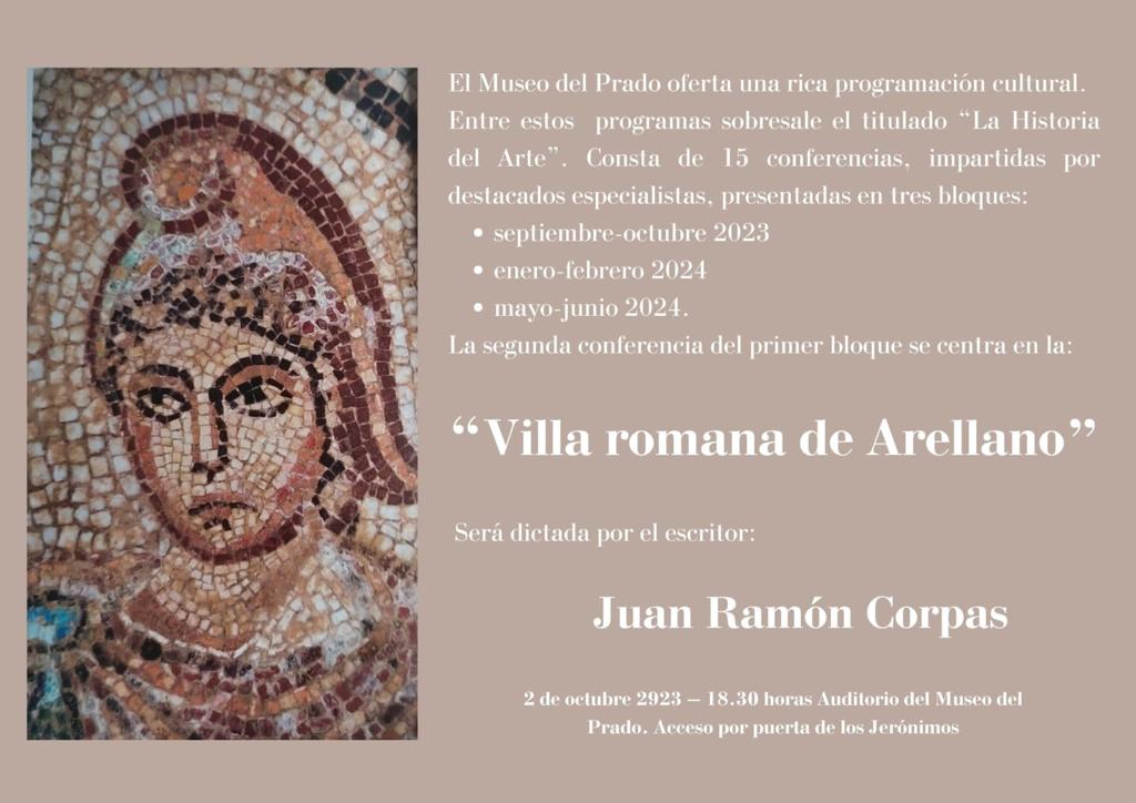 Juan Ramón Corpas imparte una conferencia en el Museo Del Prado sobre la 