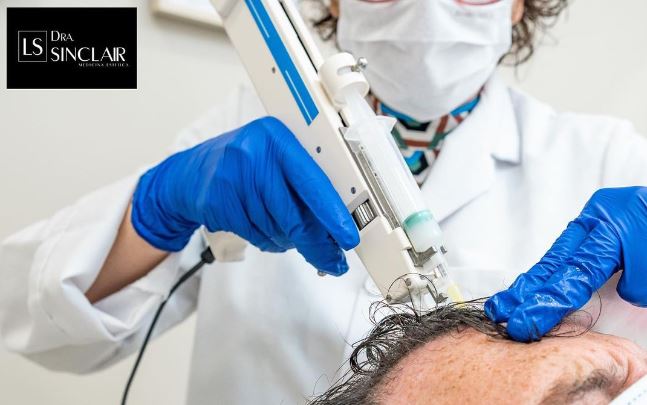 ¿En qué consiste la mesoterapia? La Dra. Sinclair realiza en Pamplona este tipo tratamientos faciales y capilares