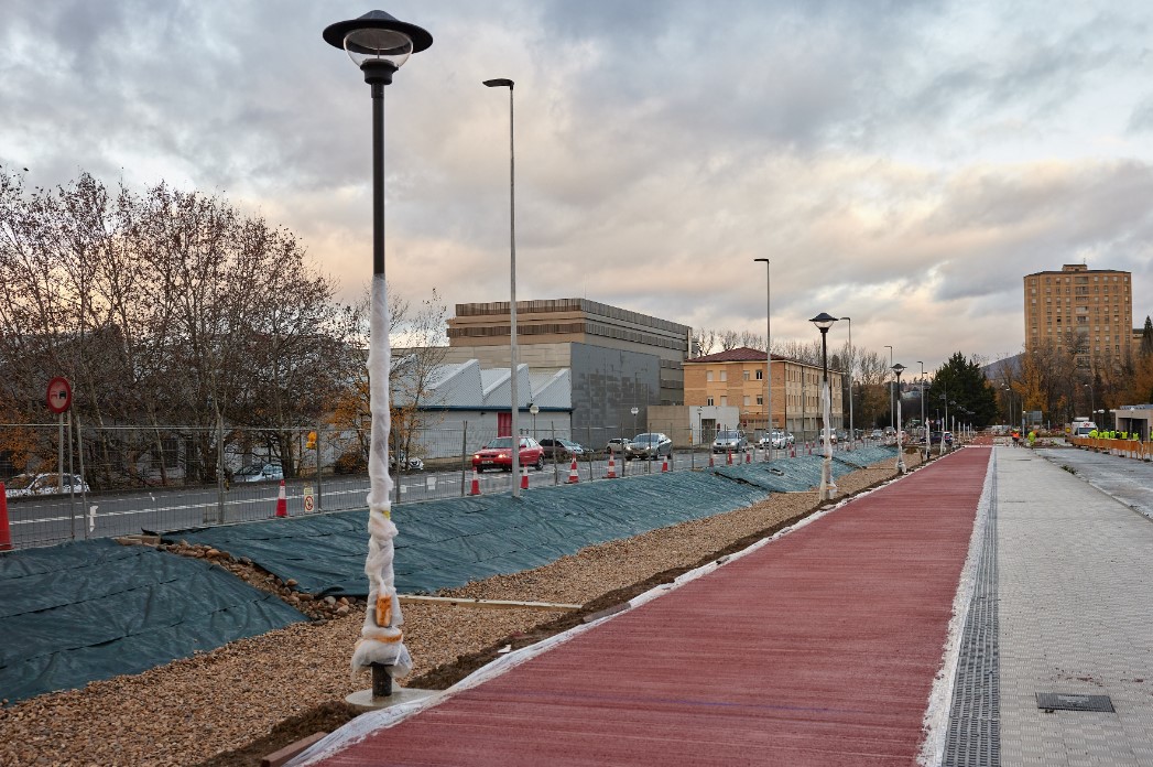 Las obras de la conexión peatonal y ciclable desde El Sario hasta Luis Amigó estarán listas a final de año