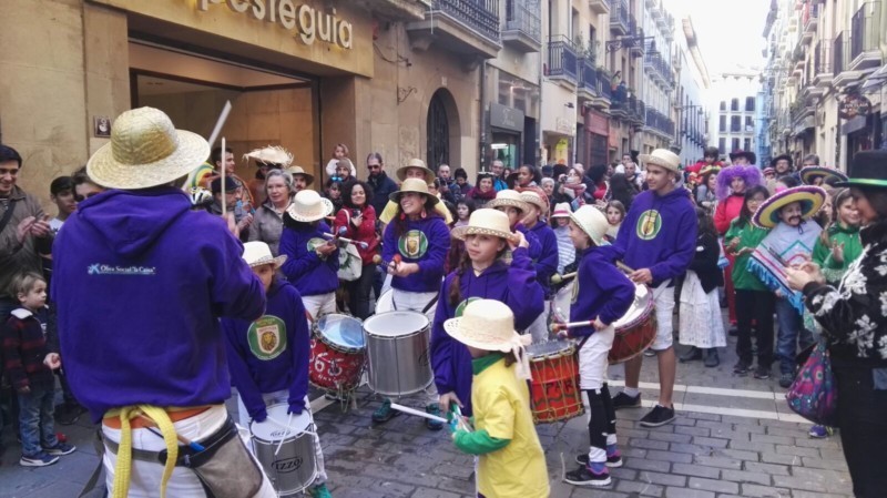 Zitala vuelve a presidir la plaza de la Navarrería: el Casco Viejo celebra este fin de semana sus carnavales