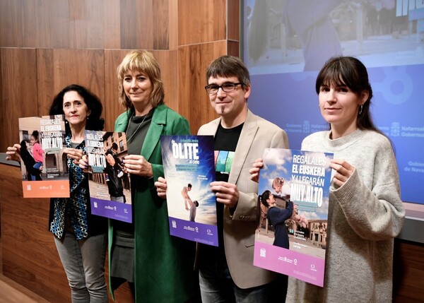 Presentada la campaña “Regálales el euskera y llegarán muy alto / Euskararekin, gora eta gora beti!” para fomentar la lengua entre la población infantil