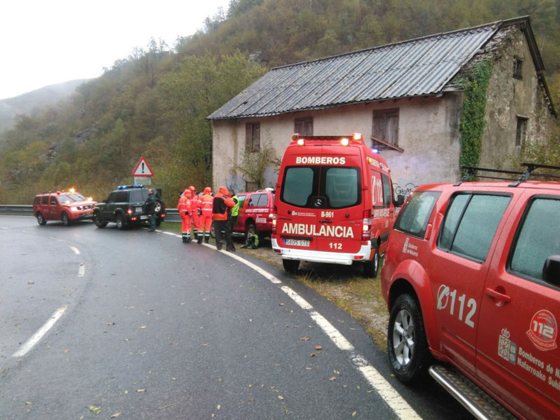 Rescatan a dos peregrinos desorientados en Valcarlos 