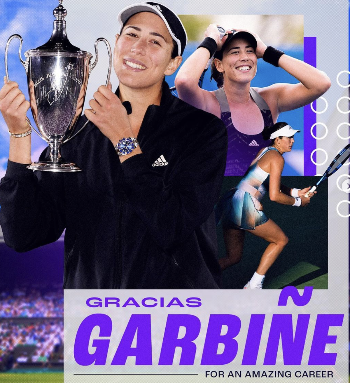Garbiñe Muguruza anuncia su retirada del tenis