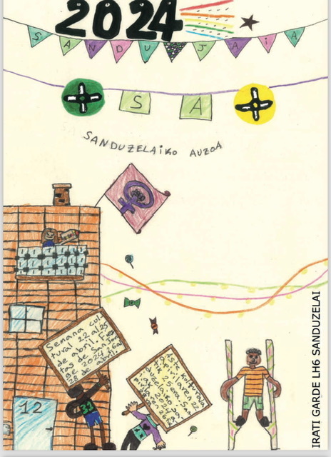 Este viernes comienzan las Fiestas del Barrio de San Jorge - Sanduzelai en Pamplona