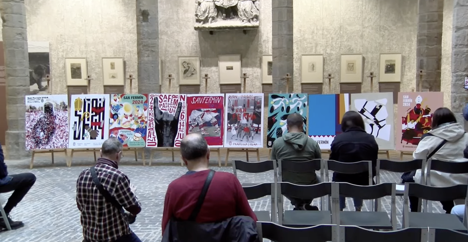 Estos son los diez carteles candidatos a anunciar los Sanfermines 2024