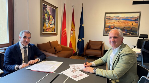 La reforma de la intersección de la carretera NA-128 en Caparroso costará 300.000 euros