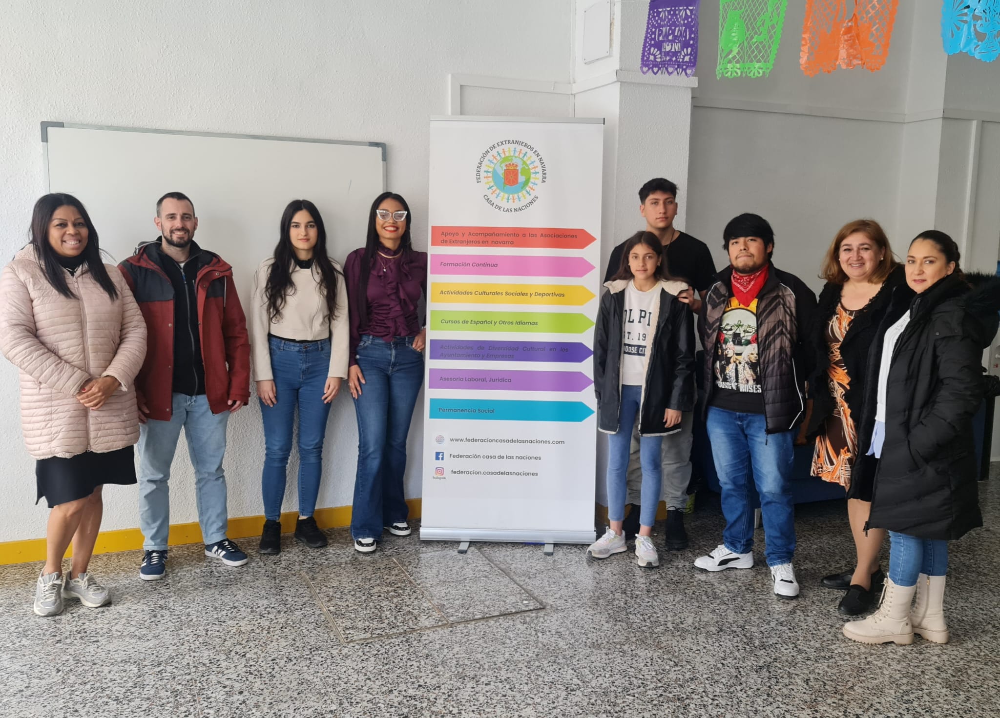 La nueva Asociación Multicultural Teenagers comienza a rodar en Pamplona